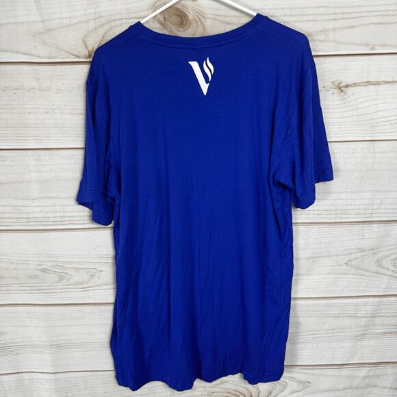 Vaporesso Logo Blue Short Sleeve Crew Neck T-Shirt Size XL - Picture 3 of 5